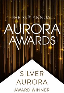 39th Annual Aurora Awards Silver Auraro Award Winner