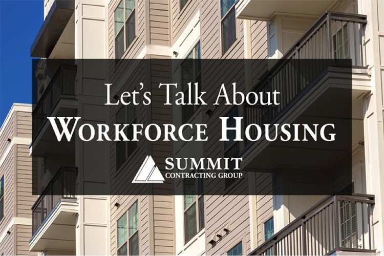Let's Talk About Workforce Housing graphic for Summit article