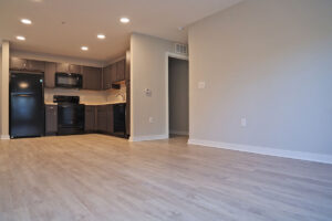 interior of empty apartment