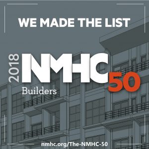 Logo of 2018 NMHC Top 50 Builders