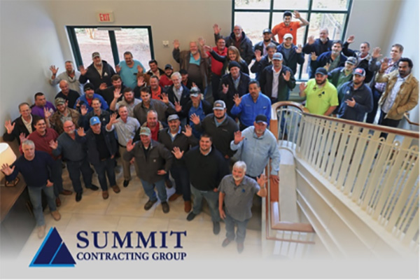 Group photo of 2020 Summit Contracting Group Superintendents Meeting