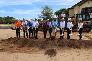 Groundbreaking event for Tuscan Reserve Market Rate Multifamily Development by Summit