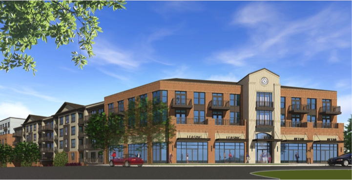West Village Phase III Construction Multifamily Rendering Summit Contracting Group
