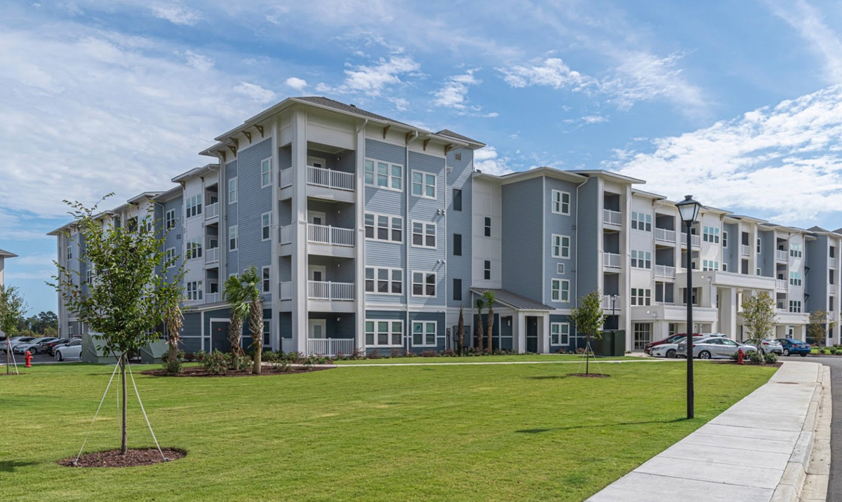 4 Story apartment building at Mosby Carolina Forest