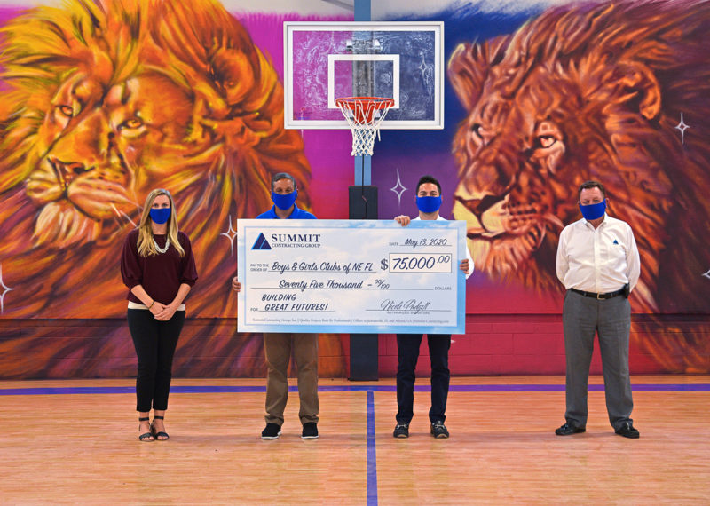 check presentation in gymnasium