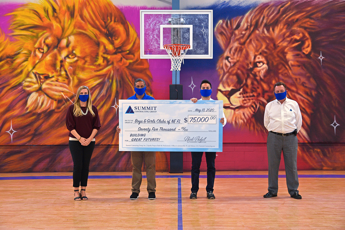 check presentation in gymnasium