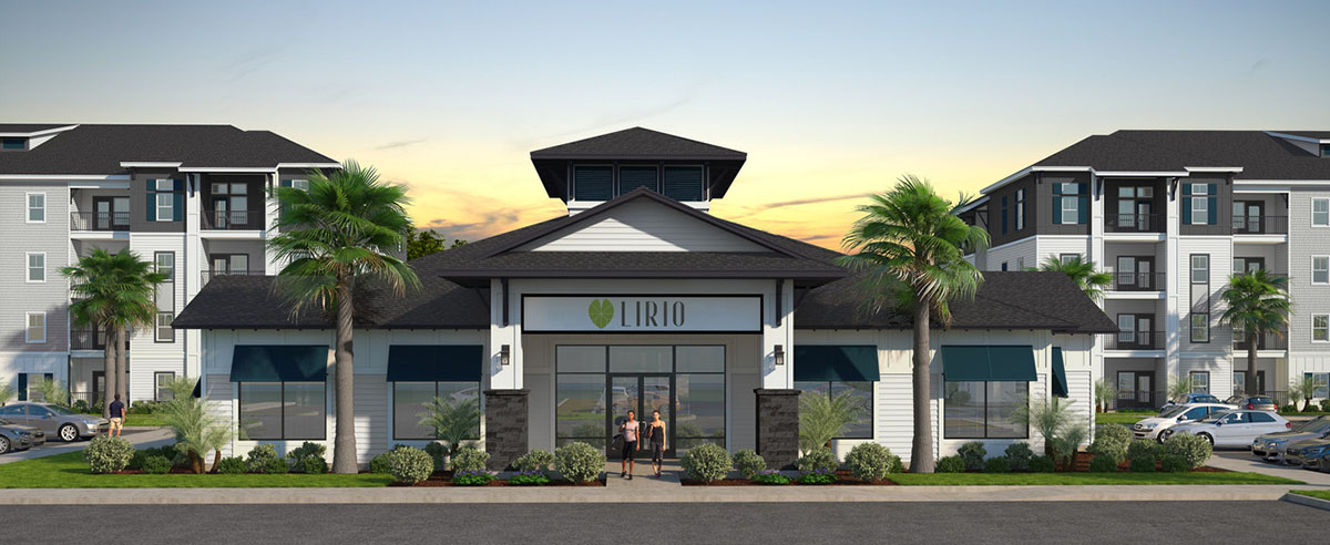 rendering of Lirio clubhouse