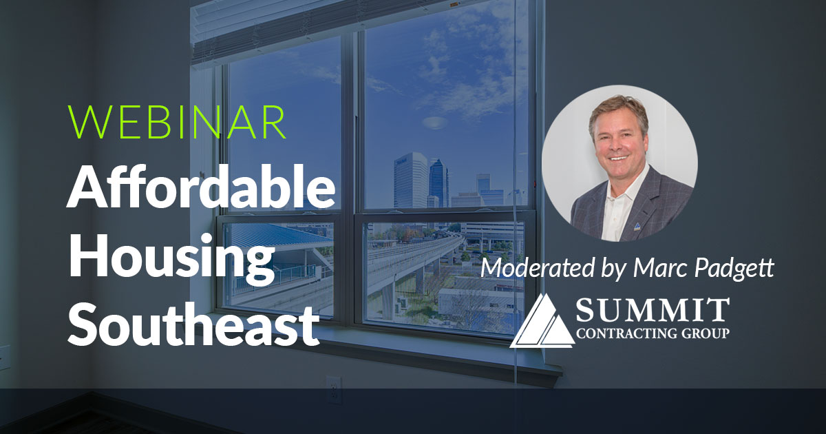 Affordable Housing Southeast Webinar