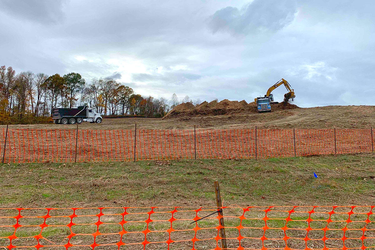 site work at Northtown Gardens in Tennessee