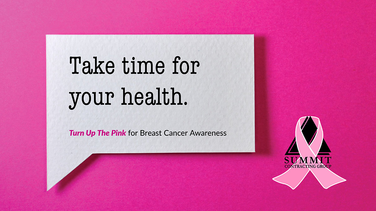 Take Time for Your Health Breast Cancer Awareness